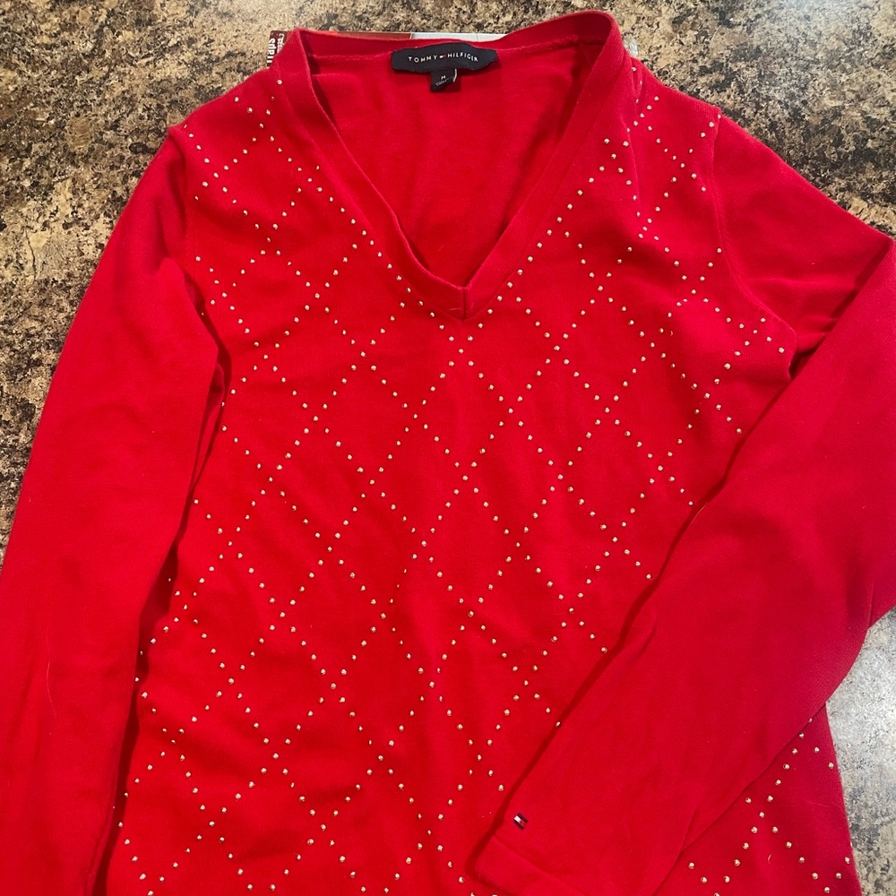Tommy Hilfiger beaded sweater